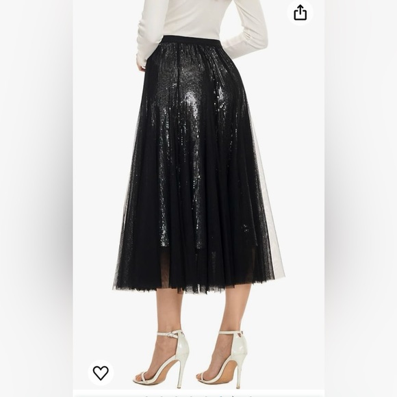 Tulle & Sequined Skirt - Picture 5 of 8